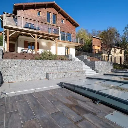 בקתה Le Cerf, Cocooning Avec Piscine Et Billard